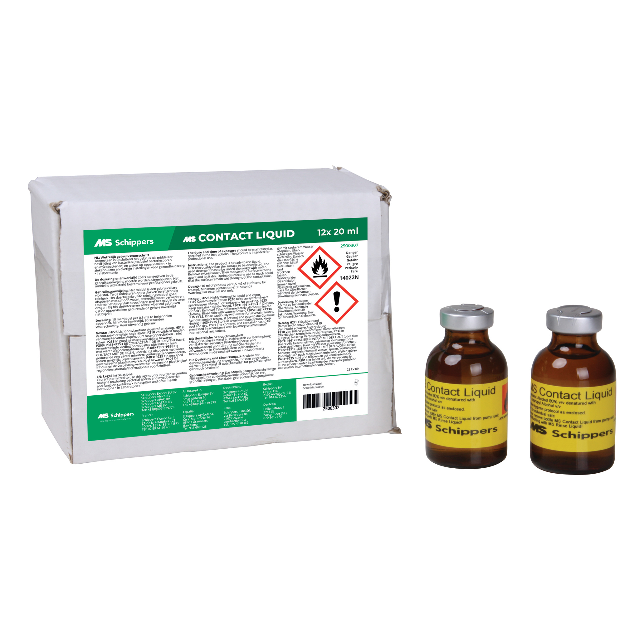 Spare part image MS Liquide de contact 20 ml, p/12