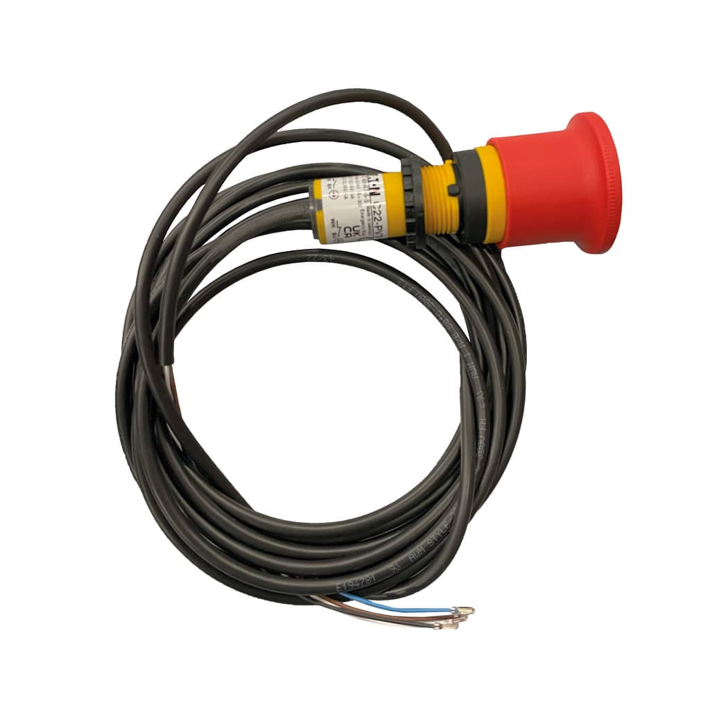 Spare part image Interrupteur électrique arrêt d'urgence 24 V pour Platinum (Hydro)