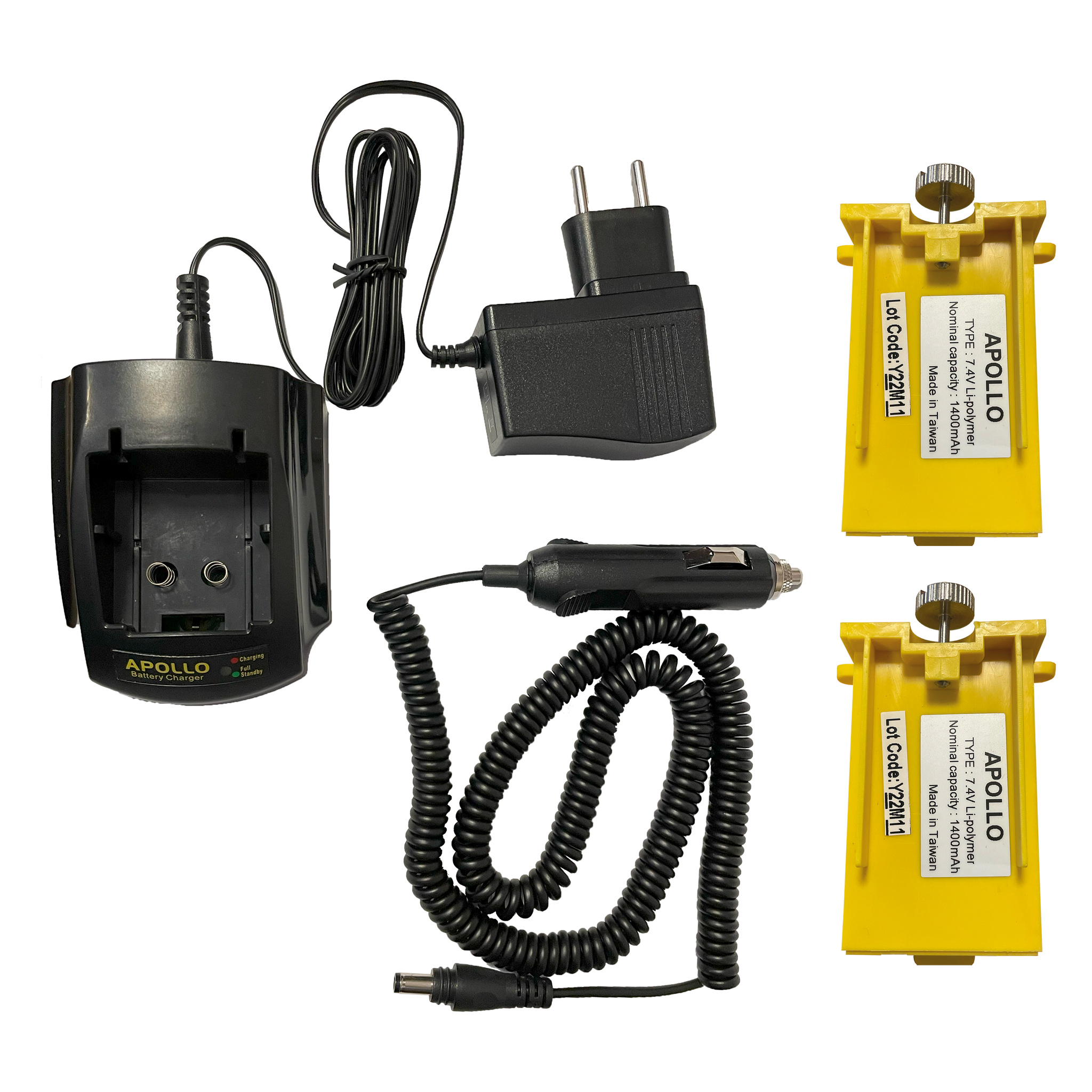 Spare part image Oplaadset voor afstandsbediening Titanium Pro en Rodium Master