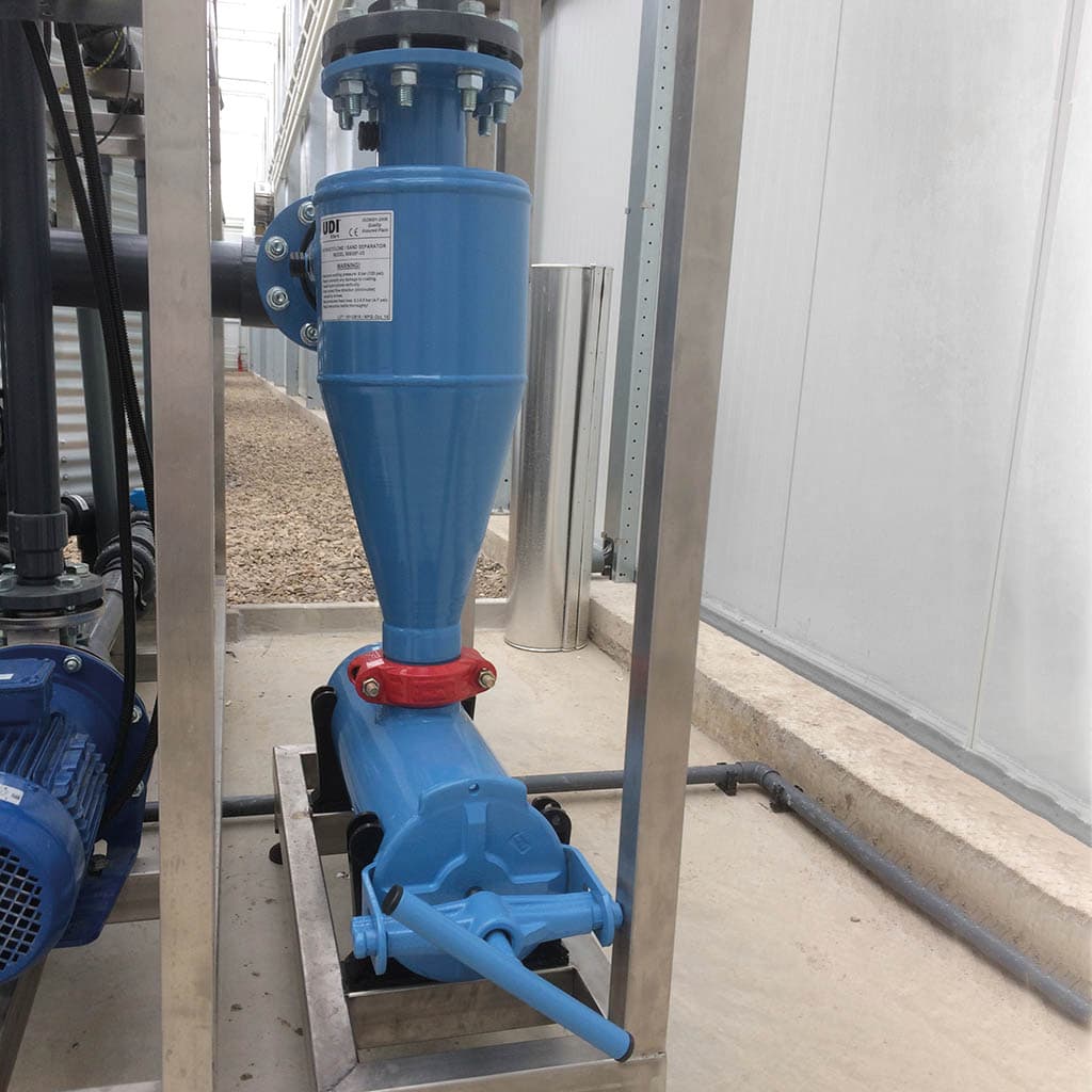 Cycloonfilter tbv zandafscheiding, 11 - 17 m³/u - Water zuiveren