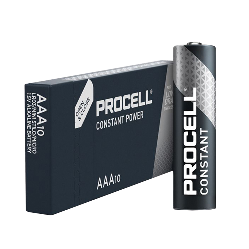 Procell Duracell Constant Stilo AA Industrial - Box 10 Pz Procell Duracell Constant Stilo AA Industrial - Box 10 Pz